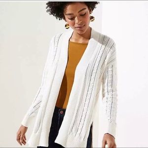 NWOT bobble stitch cardigan